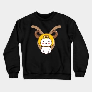 Taurus Zodiac Cat Crewneck Sweatshirt